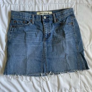 Gap denim skirt